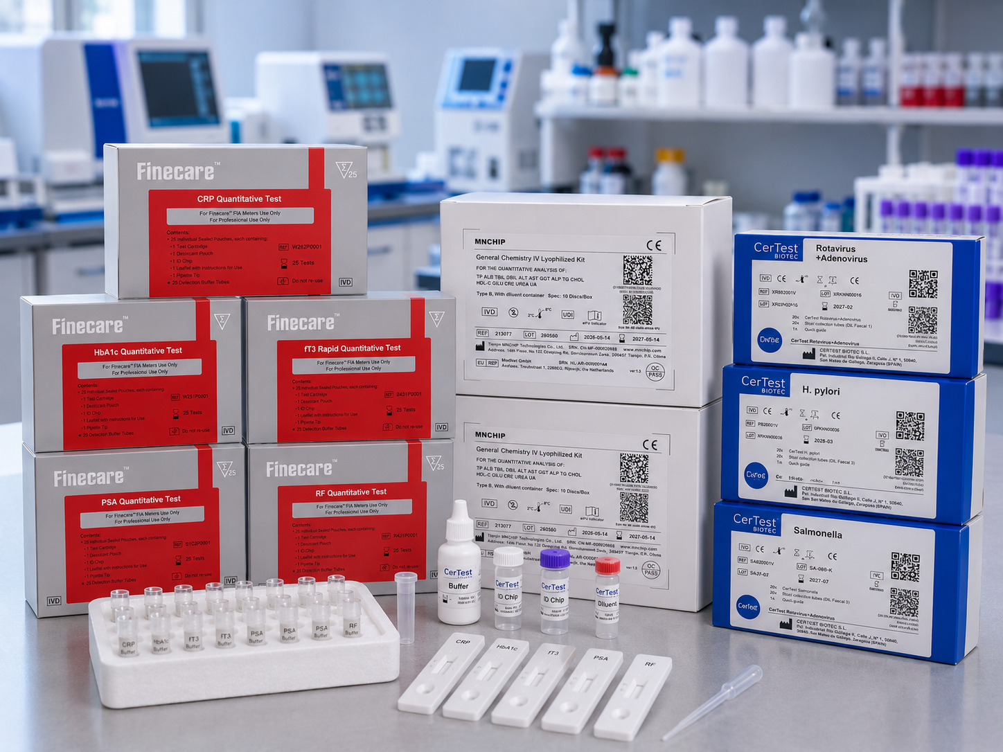 flexi diagnostic kits display image